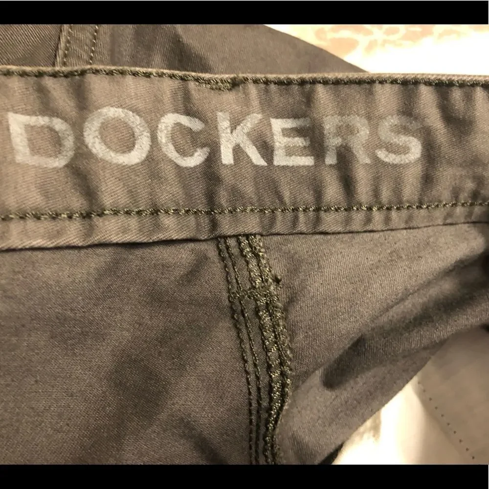 DOCKERS One Pocket Cargo Utility Cotton Pants Size 40x30